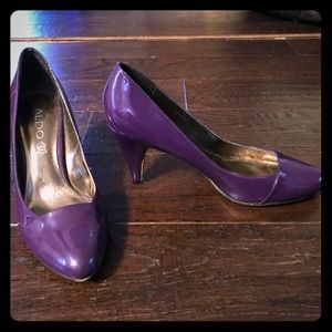 Aldo purple pumps
